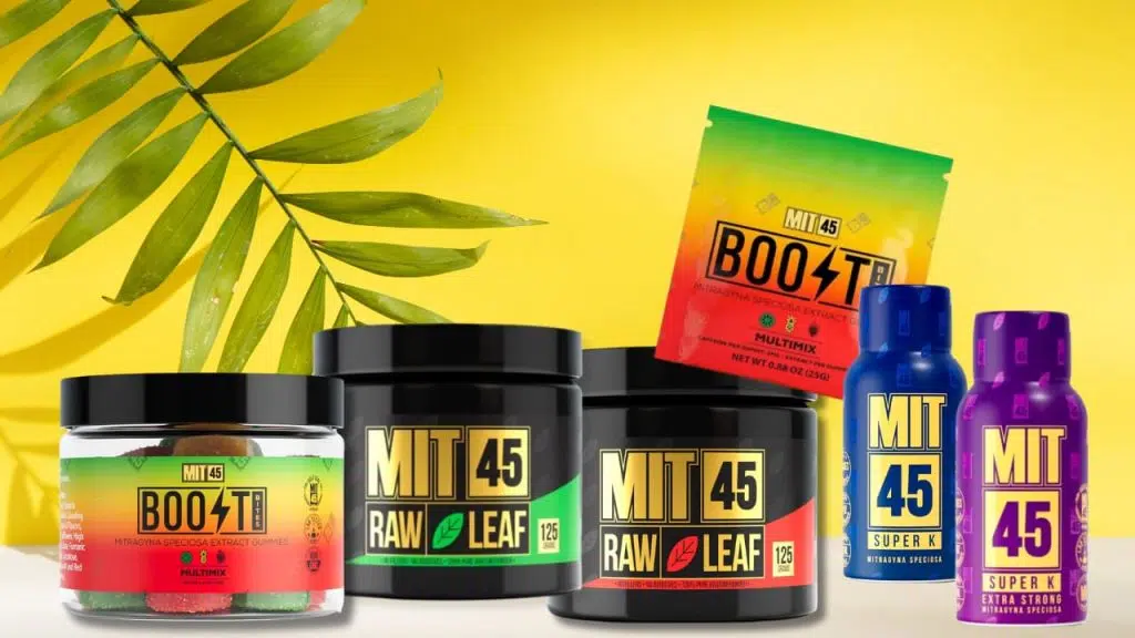 Kratom products you can buy in Minnesota at MIT45