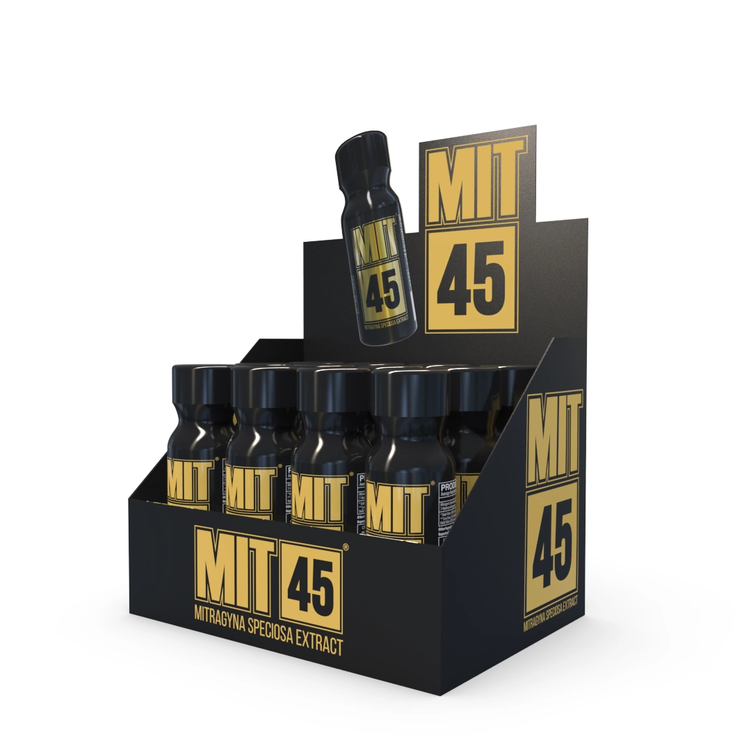  12 pack of MIT45 Gold shots